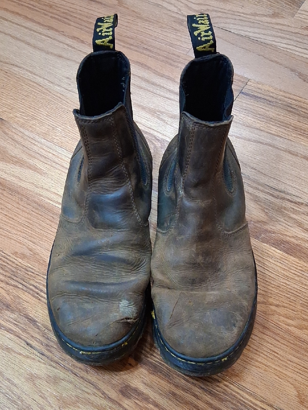 Dr. Martens Brown Leather Chelsea Boots Size 10